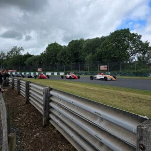 Formula Ford race at Mallory Park during our Eye Kettleby Lakes weekend