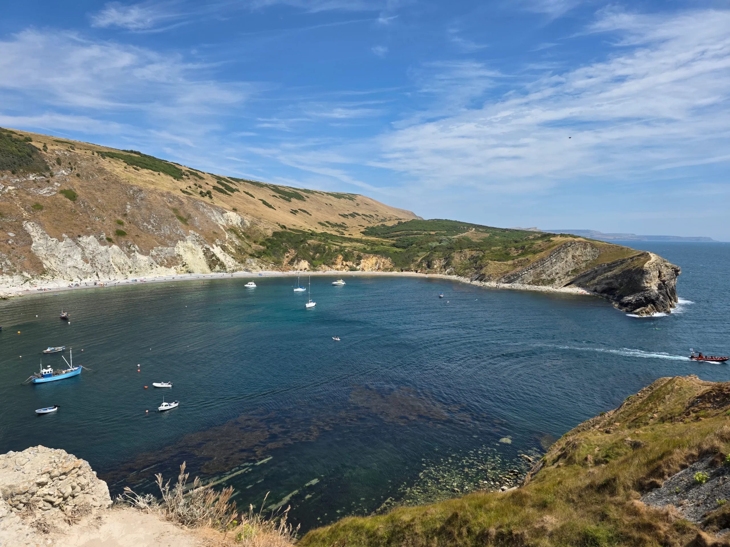 Family day out exploring Dorset's coastline and attractions during our stay at Sandford Holiday Park.