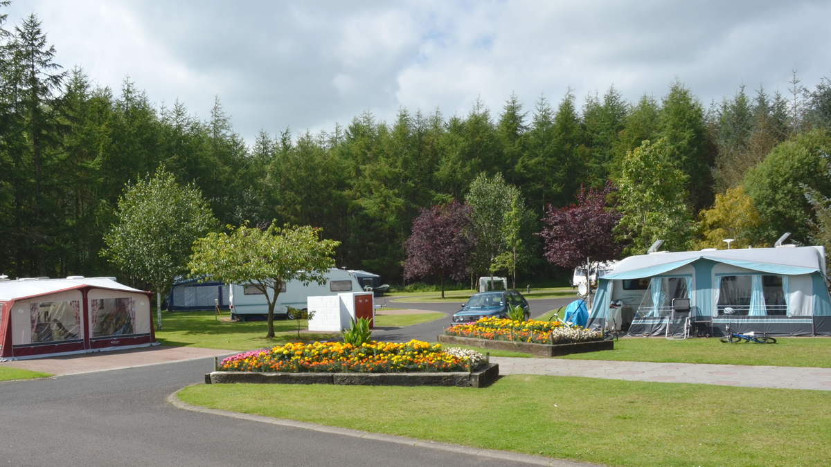 Drumaheglis Marina and Caravan Park in County Antrim
