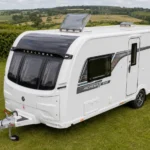 Open roof vents on a Coachman Acadia 565 touring caravan