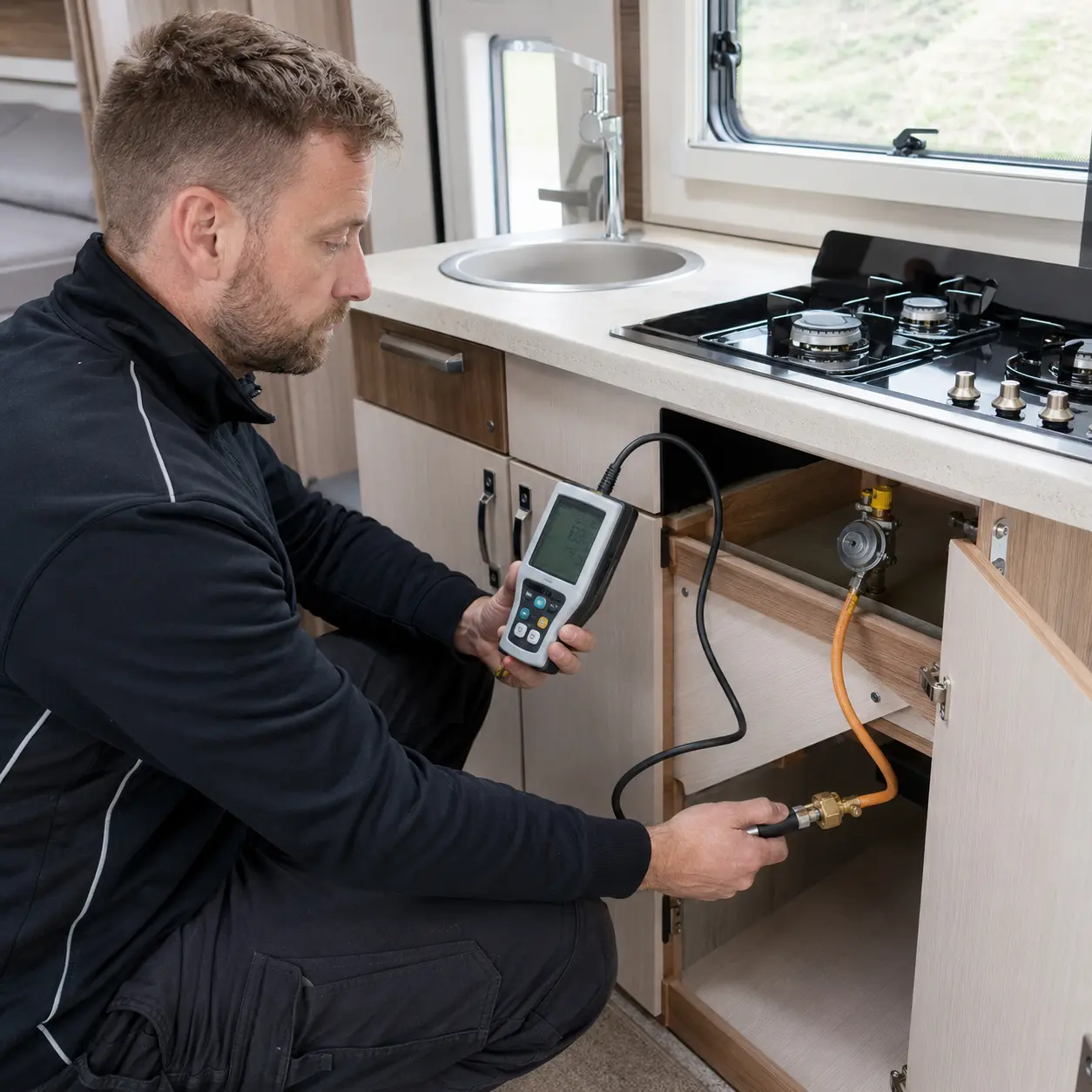 Caravan Gas System Safety Check