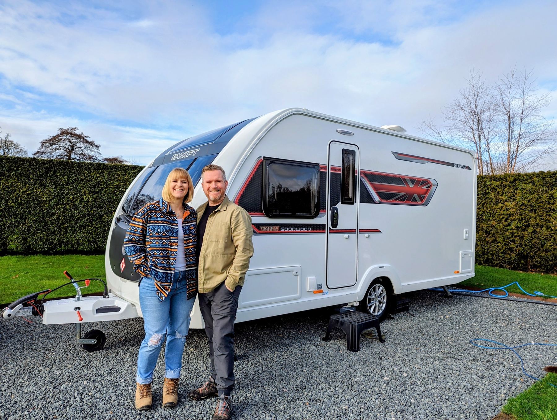 Mac and Sarah – touring creator on the Caravan Adventuring Creator Hub