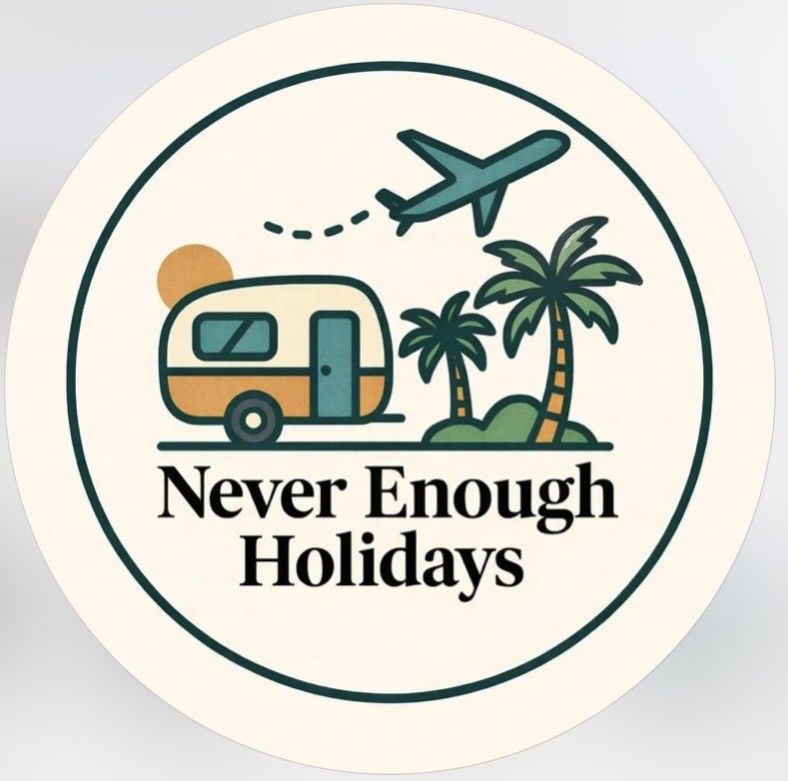 Never Enough Holidays logo